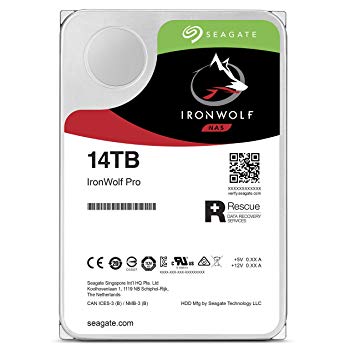 Seagate 14TB IronWolf Pro 7200RPM SATA 6Gb/s 256MB Cache 3.5-Inch NAS Hard Disk Drive - (ST14000NE008)