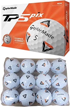 TaylorMade TP5 PIX 2.0 Practice Bagged Golf Balls