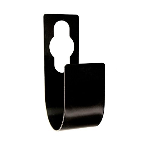 8.5 Inches Durable Steel Garden Hose Hanger (Black 1 Pcs) - Spigot Hook Hose Holder New