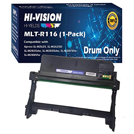 HI-Vision Compatible Samsung MLT-R116 Drum Unit Replacement for Xpress M2885FW, M2835DW, M2825FD, M2875FW, M2875FD, M2625D Laser Printers (1 Drum)