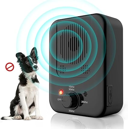 Dog Barking Control Devices,3 Frequency Sonic Bark Deterrents,Rechargeable Anti Barking Device 30Ft Dog Barking Deterrent Ultrasonic Dog Barking Deterrent Stop Bark Box,Gentle Dog Indoor Outdoor