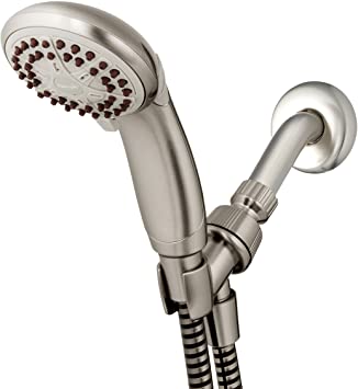 Waterpik VBE-459 EcoFlow Low Flow Hand Held Shower Head, Brushed Nickel