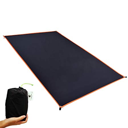 Geertop 1-4 person Ultralight Waterproof Tent Tarp Footprint Ground Sheet Mat, for Camping, Hiking, Picnic