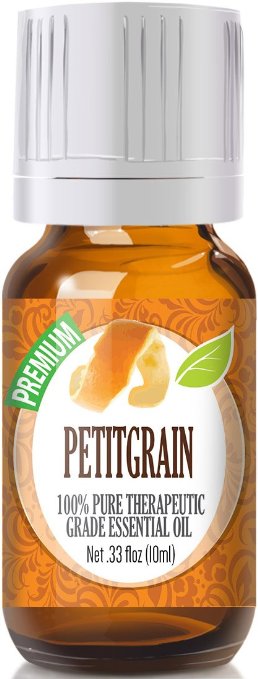 Petitgrain 100% Pure, Best Therapeutic Grade Essential Oil - 10ml