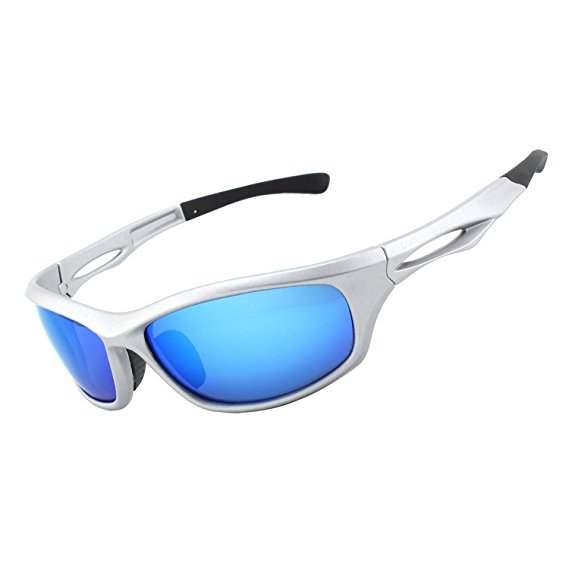 CGID Polarized Sports Sunglasses with TR90 Frame for Cycling Fishing Golf Baseball Running,SPS01