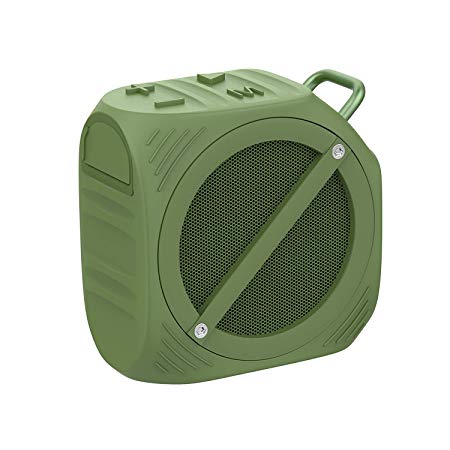 BYZ Bluetooth Speakers IPX7 Waterproof, Bluetooth 4.0 Portable Wireless Speaker with deep Bass Stereo Sound 10H Playtime for Home, Outdoors, Party, Travel Green