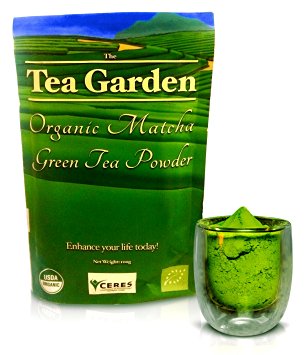 Ceremonial Grade Organic Matcha Green Tea Powder - Super Antioxidant - 100 grams - Perfect for Baking, Smoothies, Latte, Iced Tea. Super Dietary Supplement, Gluten & Sugar Free