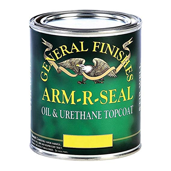 General Finishes Arm-R-Seal Oil Based Topcoat, 1 Gallon, Satin