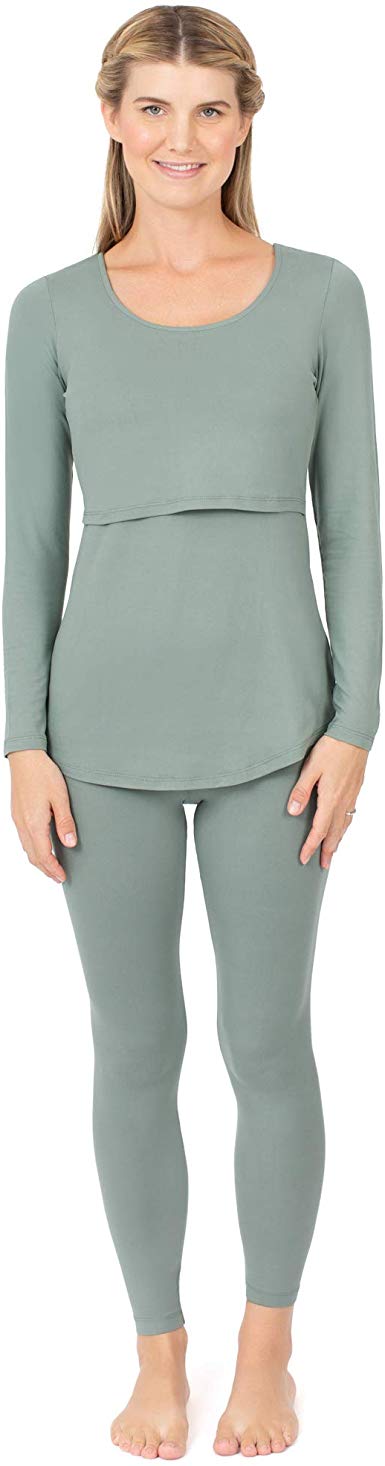 Kindred Bravely The Jane Maternity & Nursing Thermal Pajamas