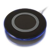 Wireless Charger GMYLE Qi Wireless Charging Pad for Samsung Galaxy S6  Edge  Plus Note 5 Nexus 4  5  6  7 and All Qi-Enabled Devices - Black