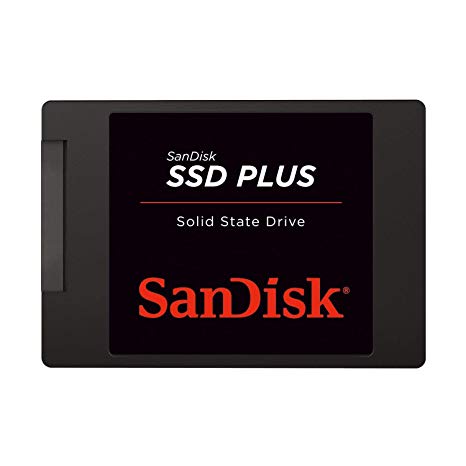 SanDisk SSD PLUS 1TB Internal SSD - SATA III 6 Gb/s, 2.5"/7mm - SDSSDA-1T00-G26 (Renewed)