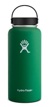 Hydro Flask Vacuum Insulated Stainless Steel Water Bottle, Wide Mouth w/Flex Cap