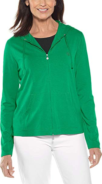 Coolibar UPF 50  Women's Seaside Hoodie - Sun Protective