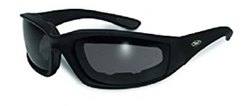 Global Vision Eyewear Kickback Sunglasses with EVA Foam, Smoke Tint Lens