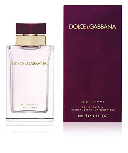 Dolce and Gabbana Pour Femme Eau de Parfum Spray for Women, 3.3 Ounce