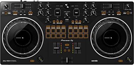 Pioneer DJ DJ Controller, Black (DDJ-REV1)