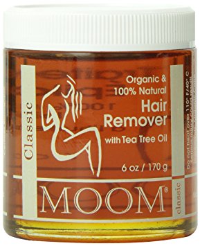 Moom Organic Hair Remover Refill, 6-Ounce Jars (Pack of 2)