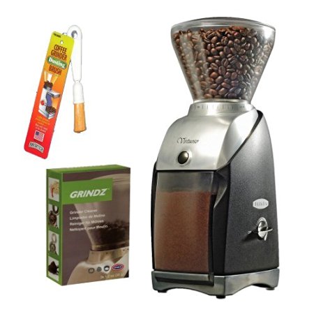 Baratza 586 Virtuoso Coffee Grinder   3-pack 35G Grindz Coffee Grinder Cleaner   Coffee Grinder Dusting Brush
