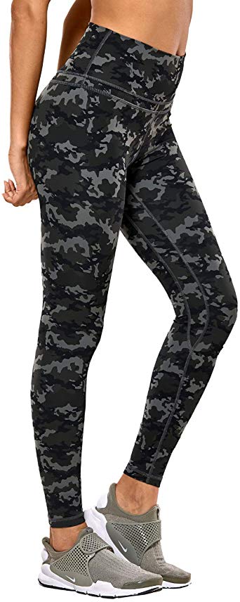 CRZ YOGA Women's Buttery Soft High Waisted Yoga Pants Full-Length Athletic Workout Leggings Naked Feeling -28 Inches