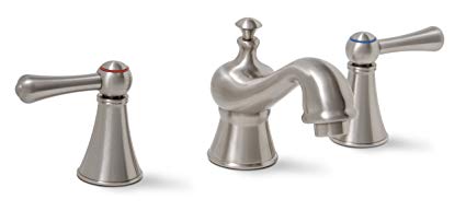 Premier 120580LF Sonoma Lead-Free Widespread Two-Handle Lavatory Faucet, Brushed Nickel