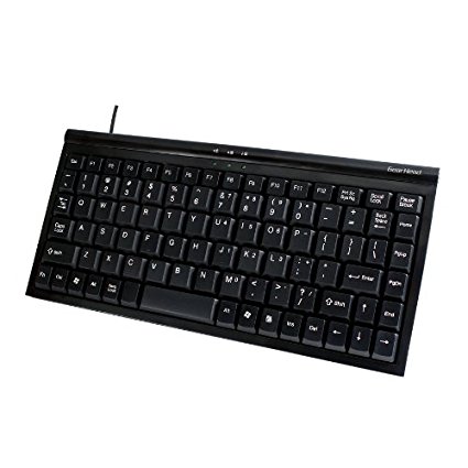 Gear Head USB Mini Windows Keyboard, Black 89-Keys (KB1700U)