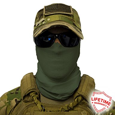 Salt Armour Face Mask Shield Protective Balaclava Alpha Defense Perfect For Fishing, Hunting, Hiking, Motorcycle Riding, Airsoft, Paintball, Camping, Canoeing, Kayaking & Other Outdoor Activities