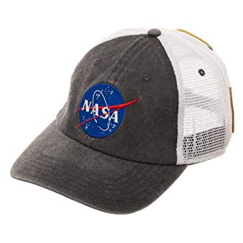 NASA Adjustable Snapback Cap Trucker Hat