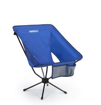 Compaclite Deluxe Steel Camping Portable Chair for Outdoor Camping/Picnic/Hiking/Motorcycling/Bicycling/Fishing/Garden BBQ/Beach/Patio with Carry Bag, Royal Blue