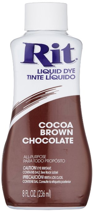 Rit Liquid Dye Cocoa Brown 8 Ounces
