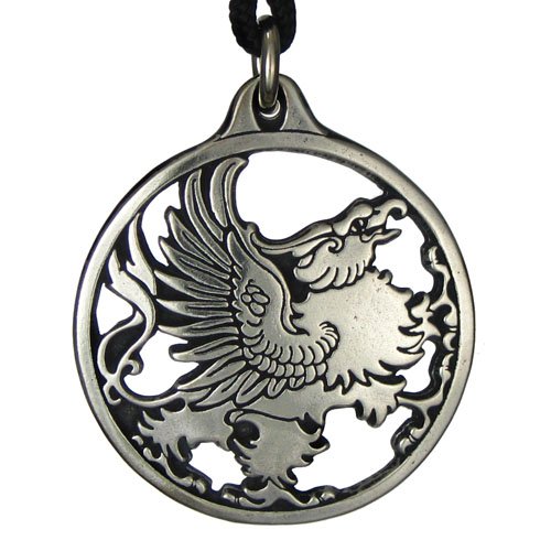 Gryphon Pendant Talisman Griffin Jewelry Hermetic Eagle Lion Necklace