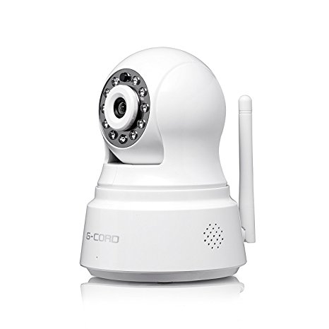 G-Cord 720P WIFI Wireless IP Camera Security Night Vision & Motion Detection