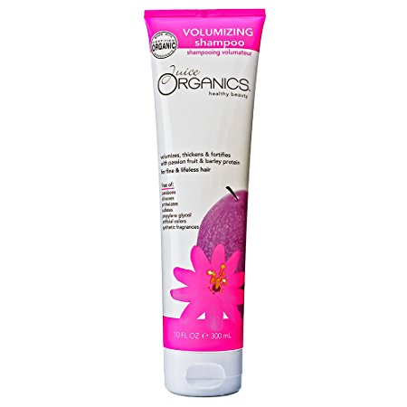 Juice Organics Volumizing Shampoo, Passion Fruit, 10.0 fl. oz.
