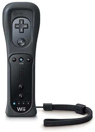 Wii Remote and Wii MotionPlus Bundle - Black - Bundle Edition