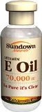 Sundown Naturals Vitamin E Oil 70000 IU 25 Ounces Pack of 3