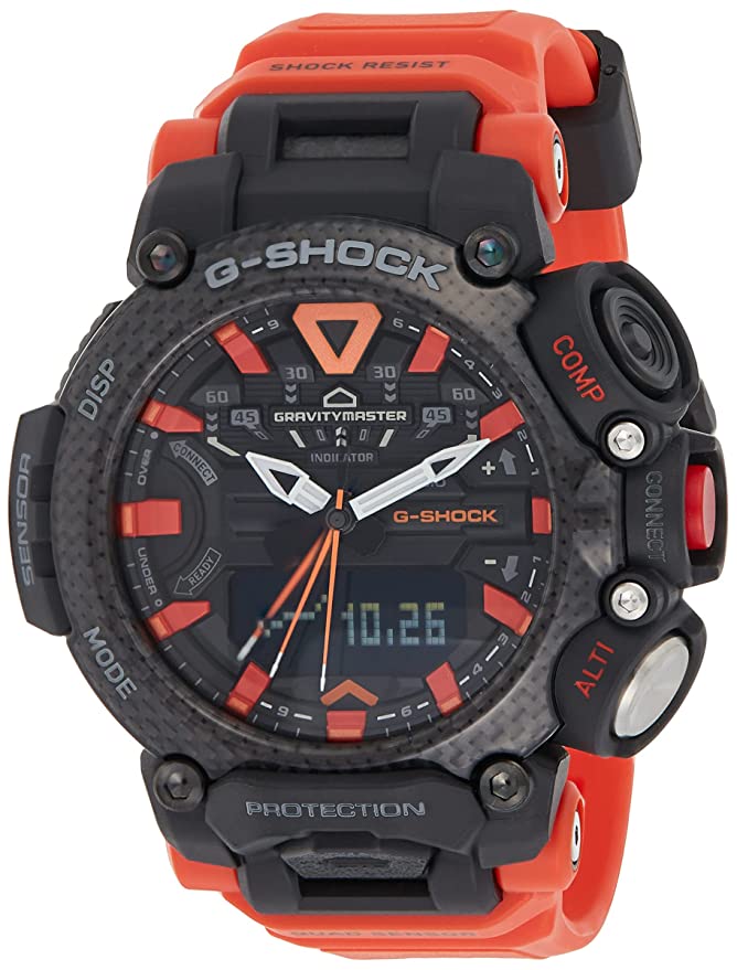 Casio G-Shock Analog-Digital Black Dial Men's Watch-GR-B200-1A9DR