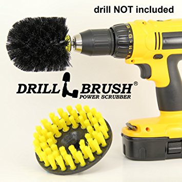 Tile and Grout Drill Brush Cordless Drill Power Scrubber