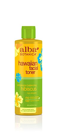 Alba Botanica Hawaiian, Hibiscus Facial Toner, 8.5 Ounce