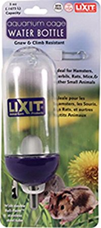 Lixit Animal Care Aquarium/Cage Small Animal Water Bottle