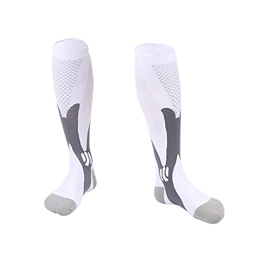 Graduated Compression Socks For Men and Women - 20-30mmHg Knee High Recovery and Performance Socks