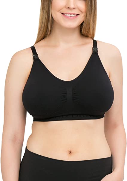 Kindred Bravely Simply Sublime Seamless Nursing Bra for Breastfeeding | Wireless Maternity Bra