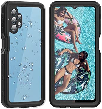 Samsung Galaxy A32 Waterproof Case 5G, A32 Full Body Case with Screen Protector, Shockproof Water Resistant Cover for Samsung Galaxy A32 5G (6.5",2021)