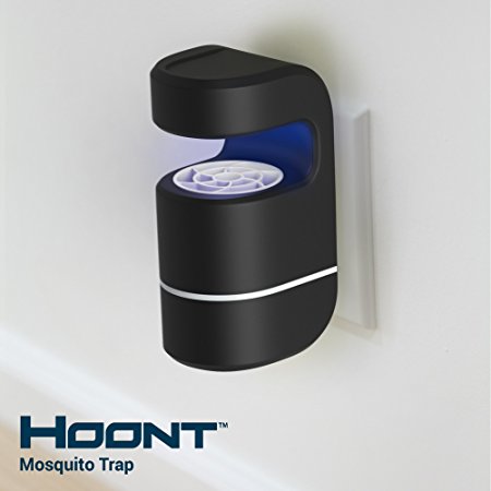 Hoont Indoor Powerful Plug-in Mosquito and Fly Trap with Bright LED UV Light Attracter and Fan / Get Rid of All Mosquitoes and Flies - For Residential and Commercial Use