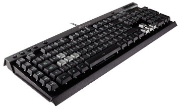 Corsair CH-9000223-UK K40 Performance Multi-Colour RGB Backlit Gaming Keyboard - Black
