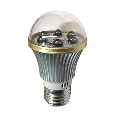 Total Invisible Super Wide 940nM IR Light Bulb Covert Lamp (6 LED illuminators) 20ft Range, 160 deg, 120VAC
