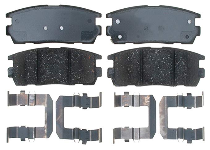 ACDelco 17D1275CH Professional Ceramic Rear Disc Brake Pad Set