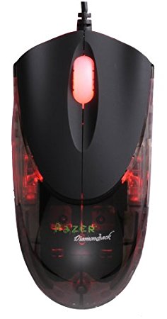 Razer Diamondback Salamander Red 1600 DPI Gaming Mouse