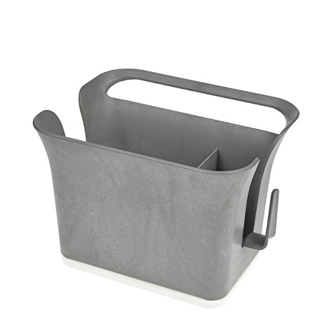 Full Circle Bright Bin, sink storage caddy, Bright Graphite