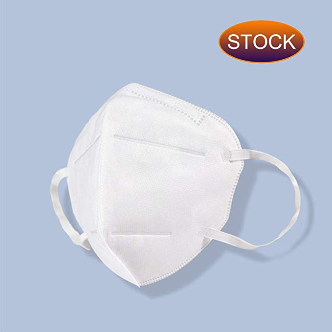 N95 Particulate Respirator Dust Masks Disposable Anti Pollution Mask with Exhalation Valve - Anti-Dust, Smoke, Gas, Allergies and Personal Protective Equipment for Men and Women (6PC)
