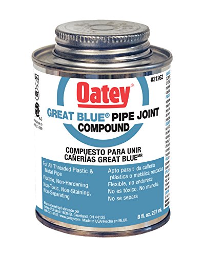 Oatey 31262 Great Blue Pipe Joint Compound, 8 fl.Ounce