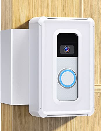 DG-Direct Anti-Theft Doorbell Mount,Video Doorbell Door Mount for Home Apartment Office Room Renters, Fit for Most Kind Brand of Video Doorbells (White